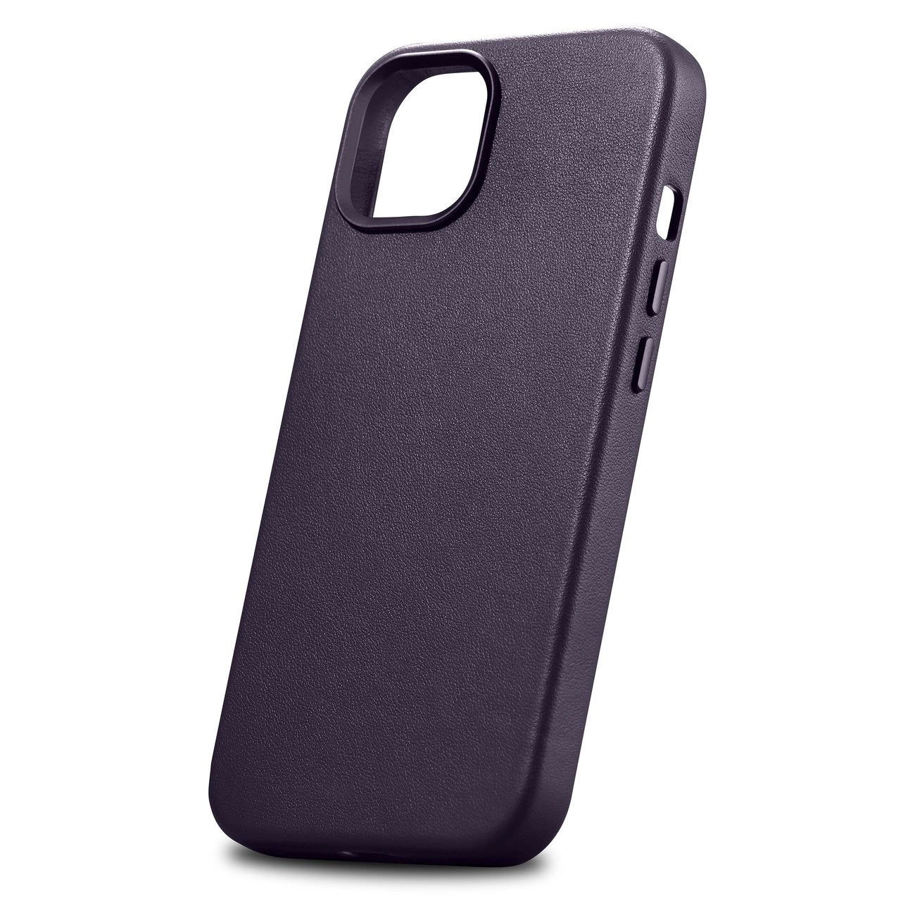 iCarer Case Leather Cover Case for iPhone 14 Plus Dark Purple (MagSafe Compatible)_6