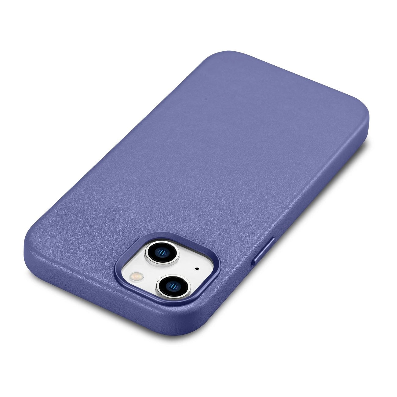 iCarer Case Leather Cover Genuine Leather iPhone 14 Plus Light Purple (MagSafe Compatible)_10