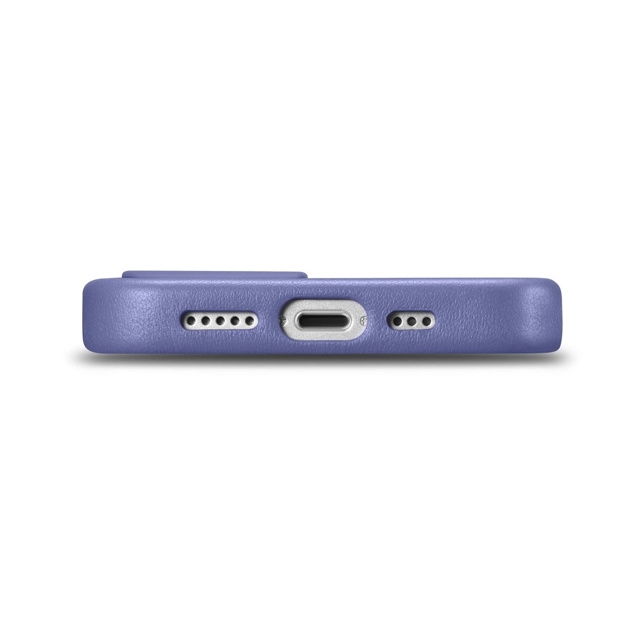 iCarer Case Leather Cover Genuine Leather iPhone 14 Plus Light Purple (MagSafe Compatible)_3