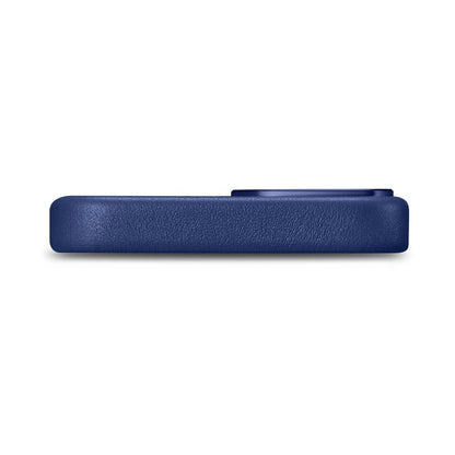 iCarer Case Leather cover for iPhone 14 Plus genuine leather case blue (compatible with MagSafe)_4