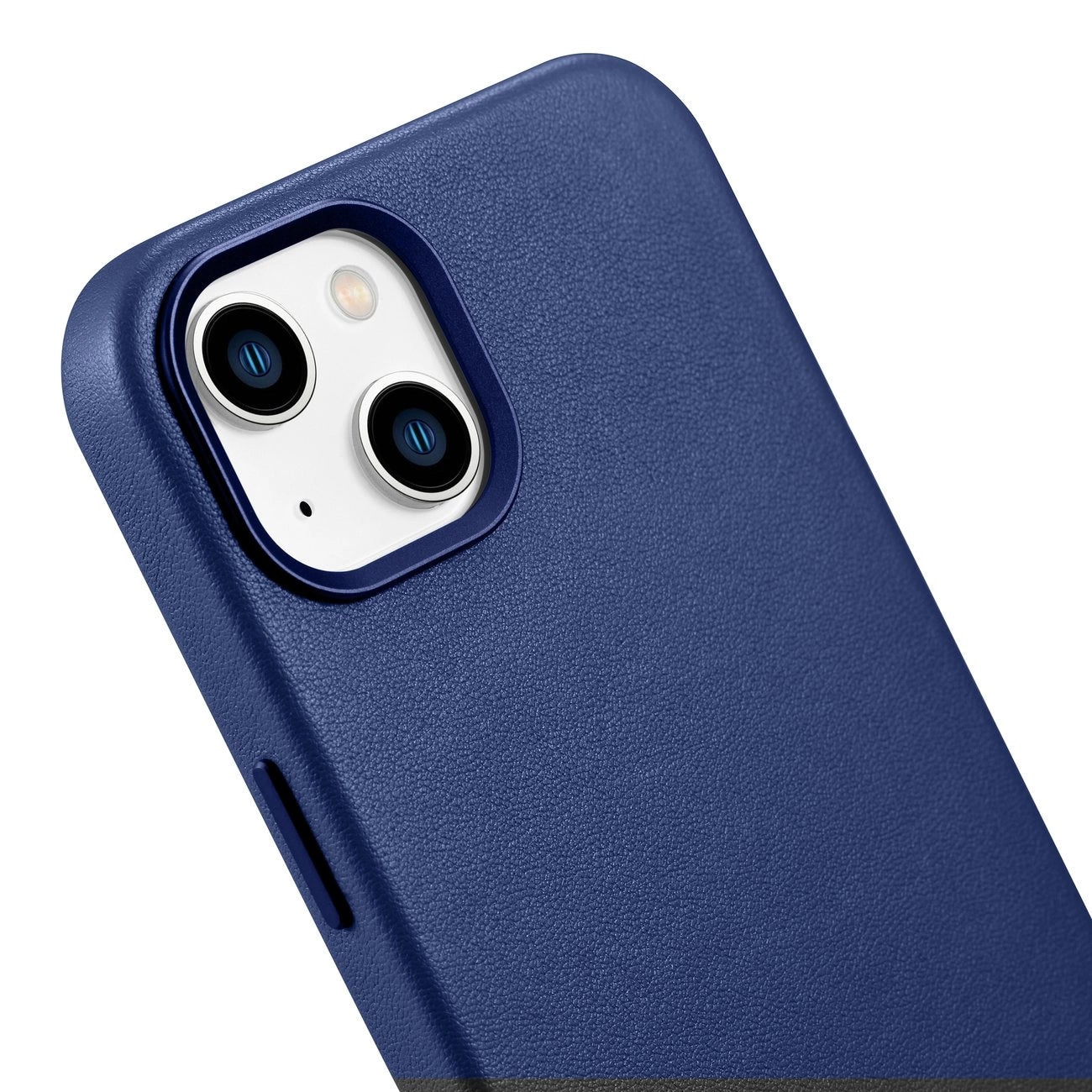 iCarer Case Leather cover for iPhone 14 Plus genuine leather case blue (compatible with MagSafe)_8