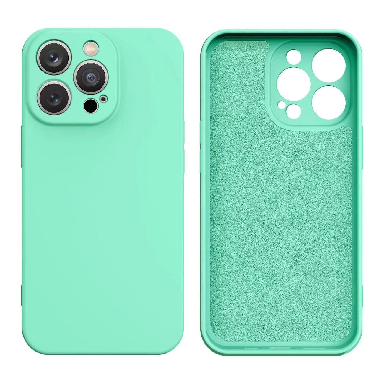 Silicone case for Xiaomi Redmi Note 11 Pro 5G / 11 Pro / 11E Pro silicone cover mint green_0