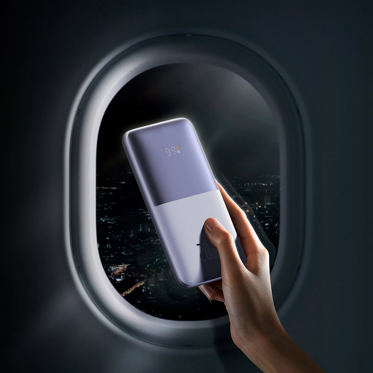 Baseus Bipow Pro Power Bank 10000mAh 20W Purple with USB Type A - USB Type C 3A 0.3m Cable (PPBD040205)_11