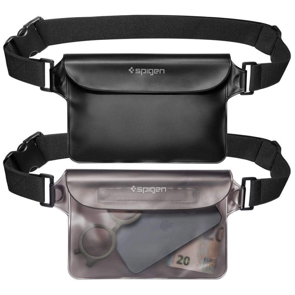 Spigen Aqua Shield A620 Waterproof Hip Bag IPX8 - Black 2 pcs._6