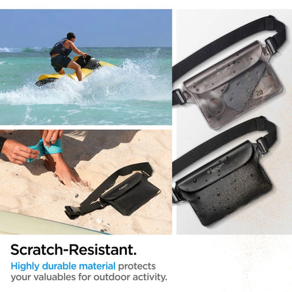 Spigen Aqua Shield A620 Waterproof Hip Bag IPX8 - Black 2 pcs._10