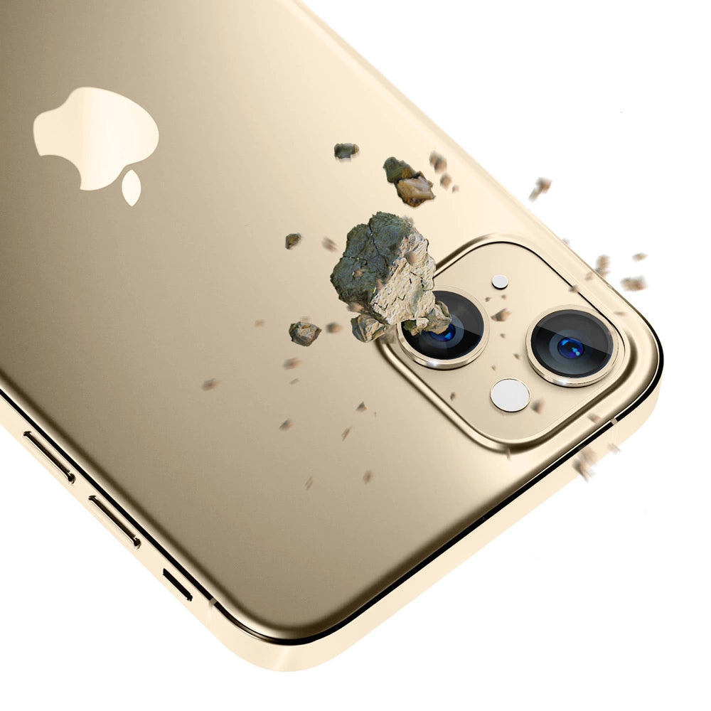 Camera glass for iPhone 14 9H for 3mk Lens Protection Pro series lens - gold_2