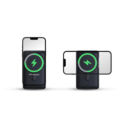 Baseus Magnetic Bracket 10000mAh 20W powerbank with MagSafe - blue + USB-C cable 60W 0.5m_16