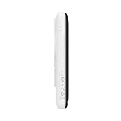 Baseus Magnetic Bracket powerbank with wireless charging MagSafe 10000mAh 20W Overseas Edition white (PPCX000202) + USB Type C cable Baseus Xiaobai Series 60W 0.5m_7