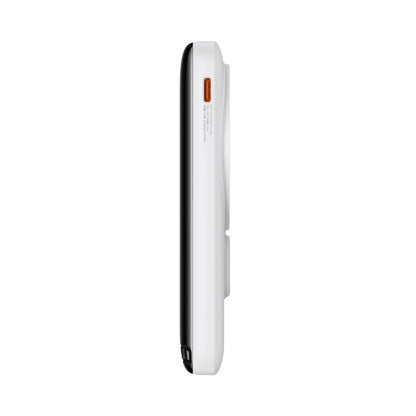 Baseus Magnetic Bracket powerbank with wireless charging MagSafe 10000mAh 20W Overseas Edition white (PPCX000202) + USB Type C cable Baseus Xiaobai Series 60W 0.5m_8