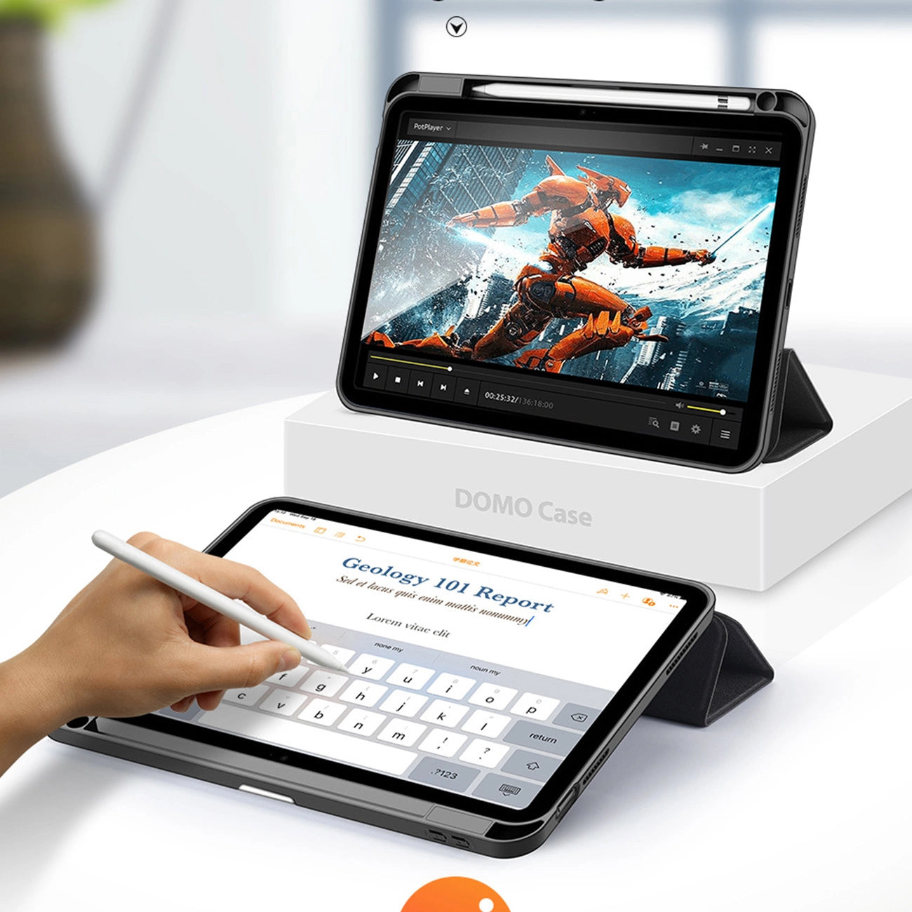 Dux Ducis Domo case iPad 10.9'' 2022 (10 gen.) smart cover stand black_13