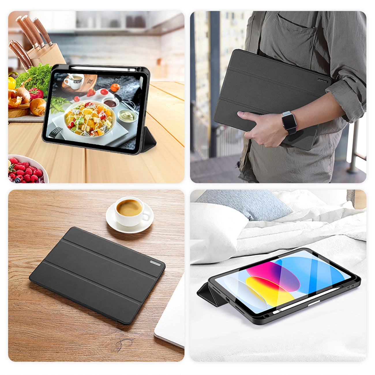 Dux Ducis Domo case iPad 10.9'' 2022 (10 gen.) smart cover stand black_8