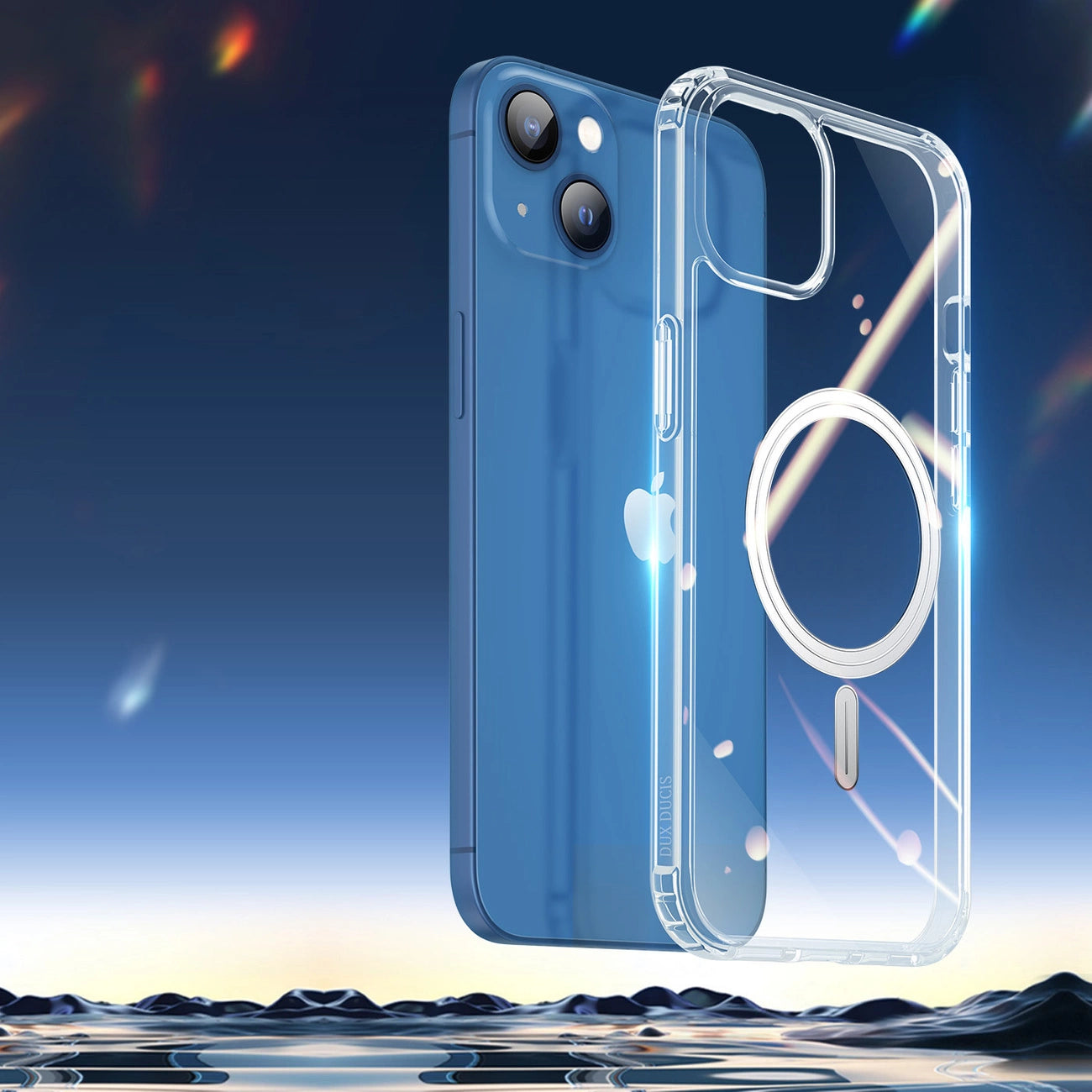 Dux Ducis Clin magnetic case for iPhone 14 Plus compatible with MagSafe transparent_12