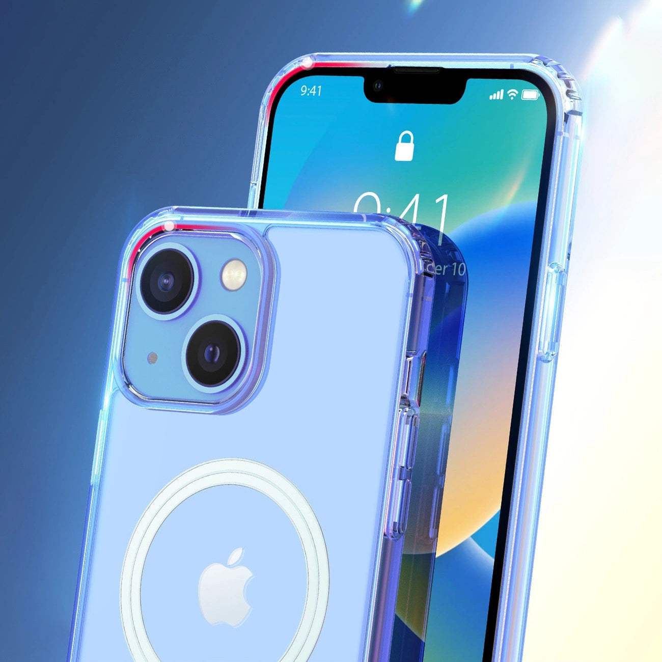 Dux Ducis Clin magnetic case for iPhone 14 Plus compatible with MagSafe transparent_16