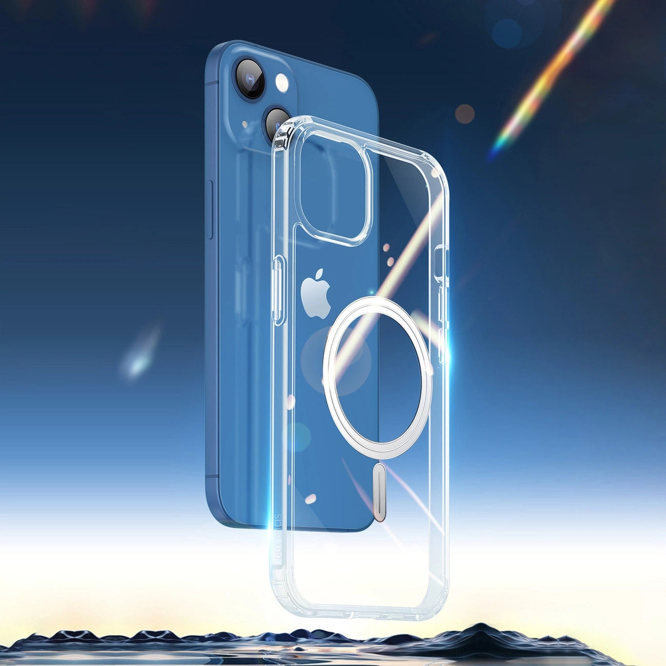 Dux Ducis Clin magnetic case for iPhone 14 Plus compatible with MagSafe transparent_17
