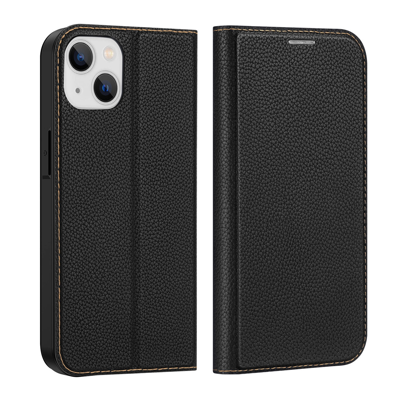 Dux Ducis Skin X2 case for iPhone 14 Plus case with magnetic flap black_1