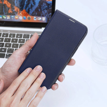 Dux Ducis Skin X2 case for iPhone 14 Plus case with magnetic flap blue_9