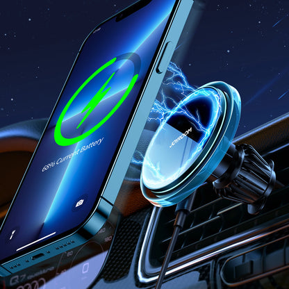 Magnetic car holder Joyroom JR-ZS291 with inductive charger (black)_6