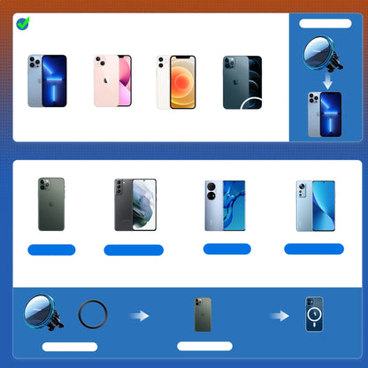 Magnetic car holder Joyroom JR-ZS291 with inductive charger (black)_17