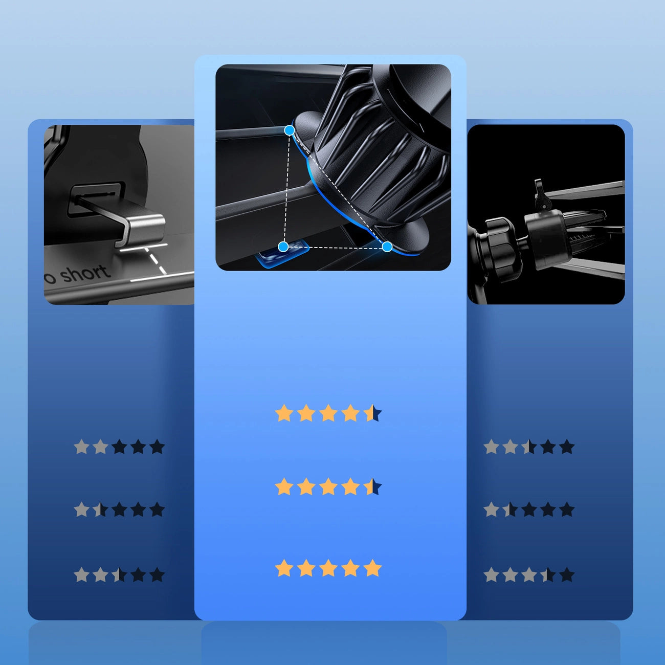 Magnetic car holder Joyroom JR-ZS291 with inductive charger (black)_19