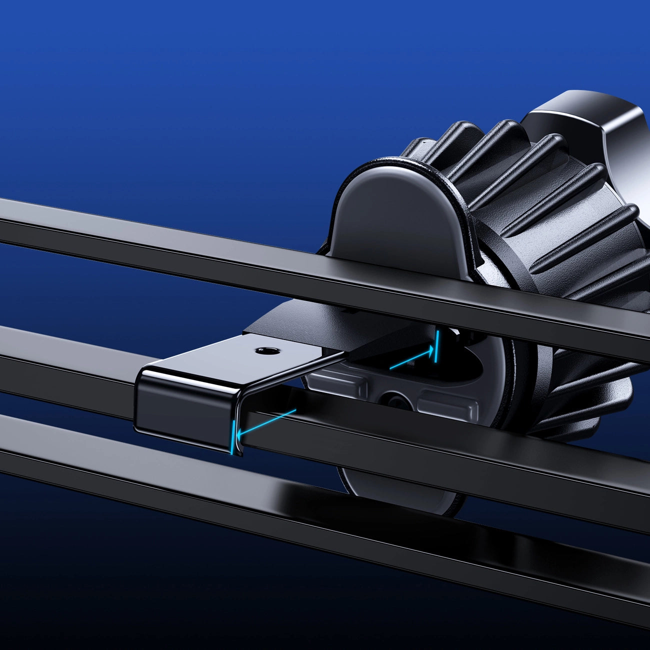 Magnetic car holder Joyroom JR-ZS291 with inductive charger (black)_4