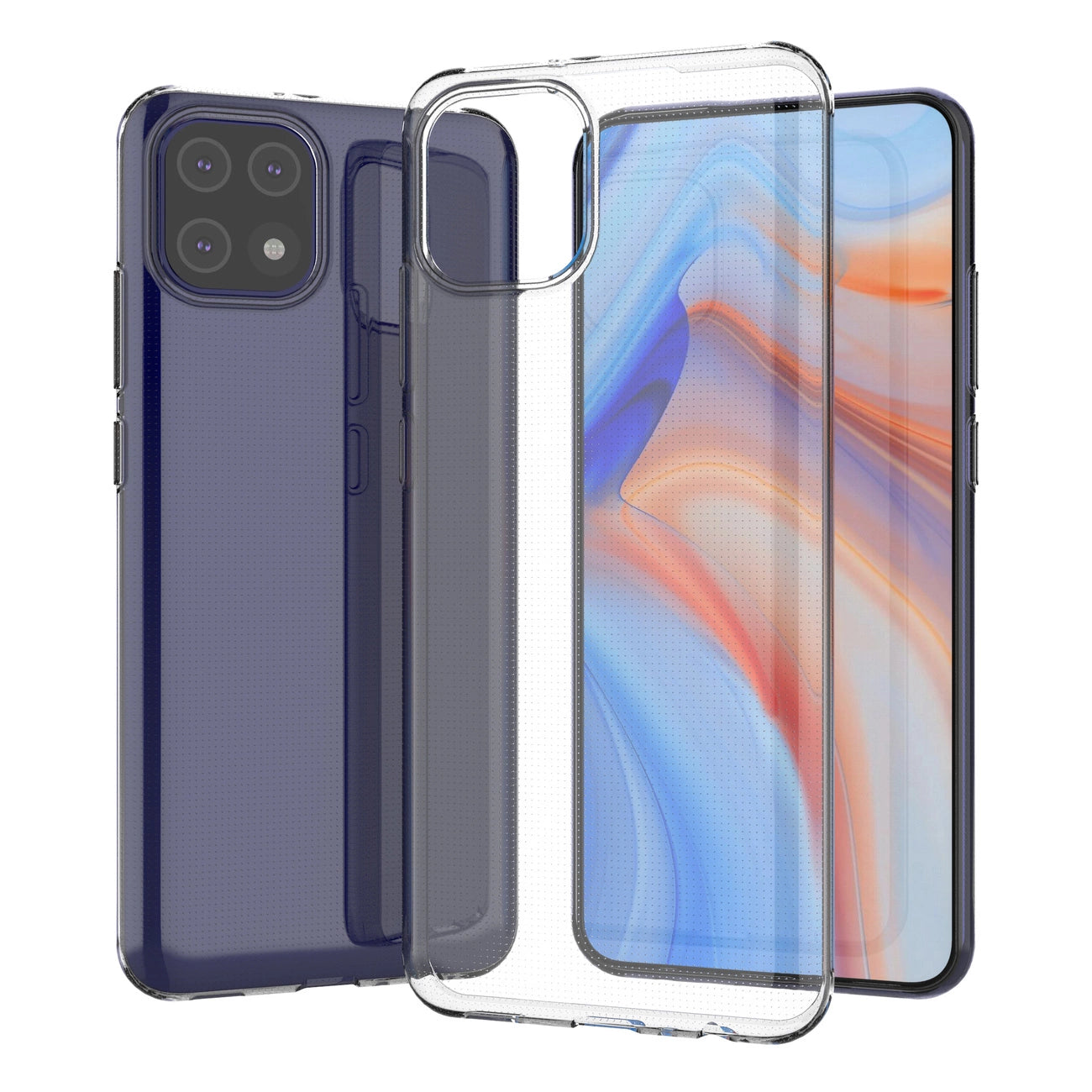 Gel case cover for Ultra Clear 0.5mm Samsung Galaxy A03 transparent_3
