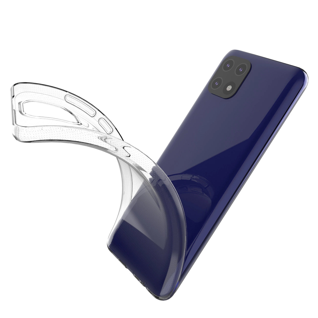Gel case cover for Ultra Clear 0.5mm Samsung Galaxy A03 transparent_7