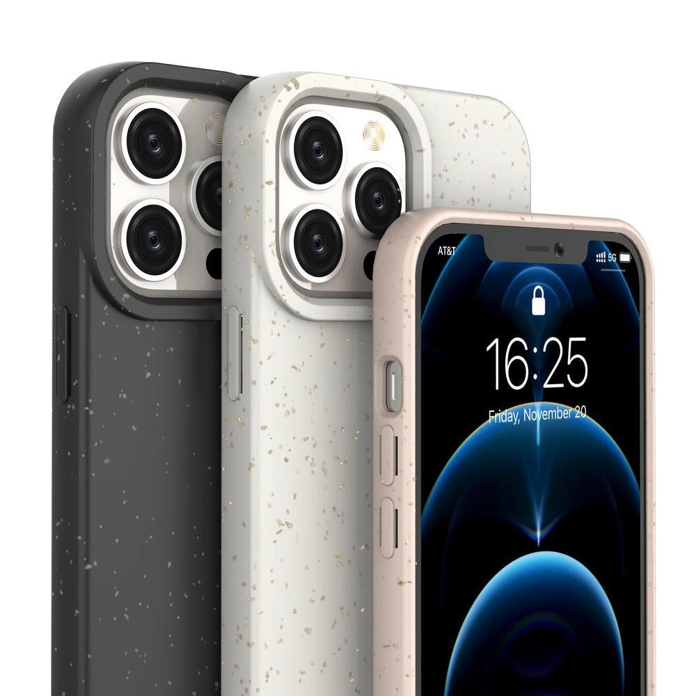 Eco Case case for iPhone 14 Plus silicone degradable cover black_1