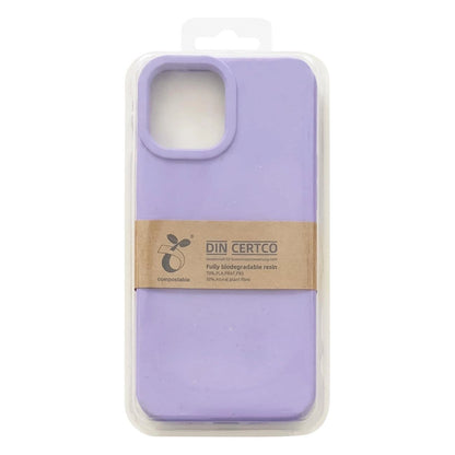 Eco Case case for iPhone 14 Plus silicone degradable cover purple_4