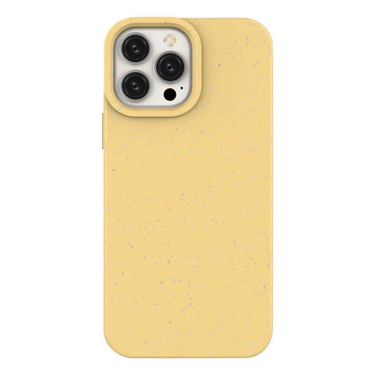 Eco Case case for iPhone 14 Plus silicone degradable cover yellow_0