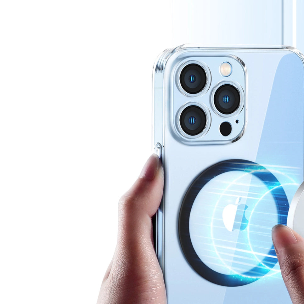 Joyroom set of metal magnetic rings for smartphone 2 pcs. pink (JR-Mag-M3)_3