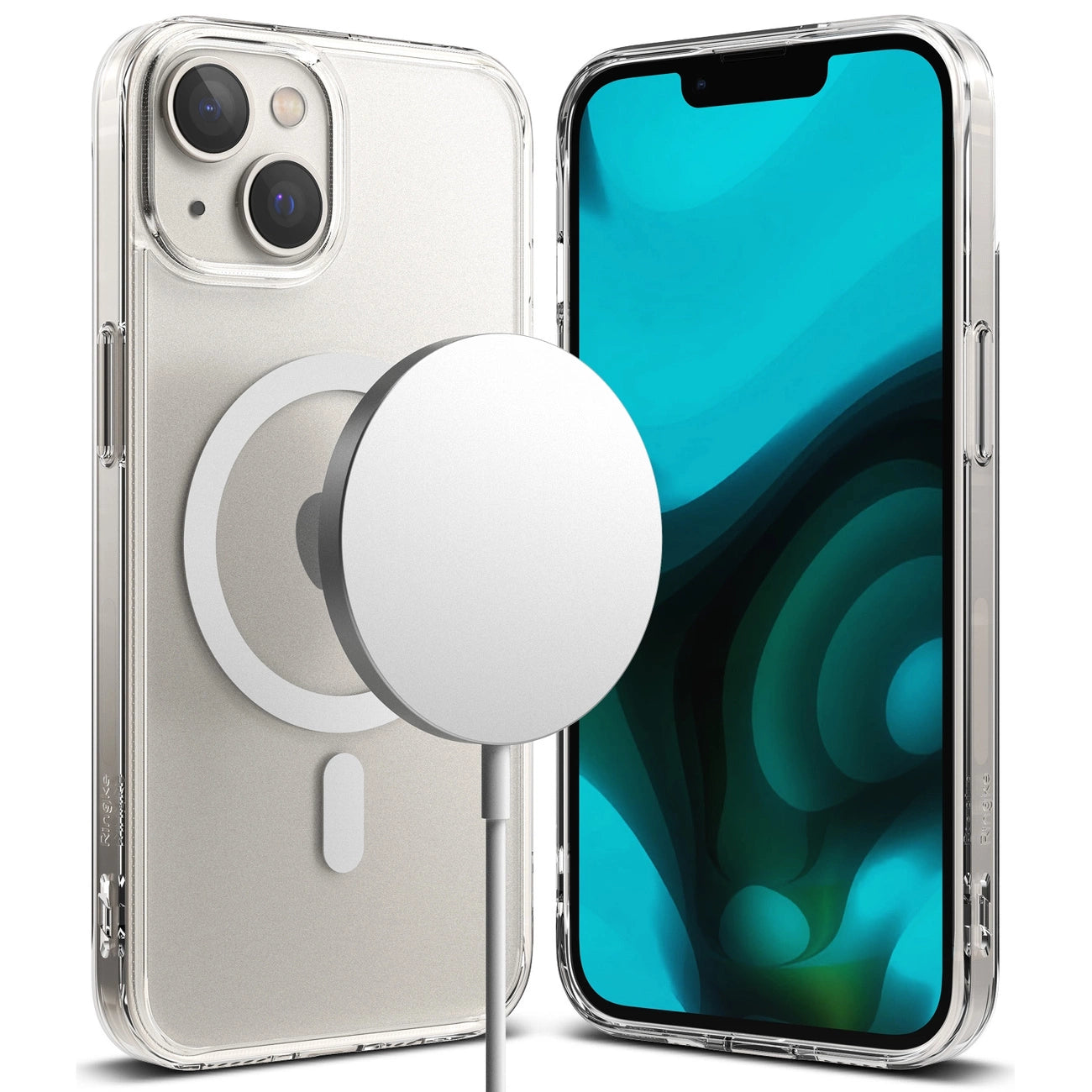 Ringke Apple iPhone 14 Plus 6.7 "FUSION MAGNETIC MATTE CLEAR_0