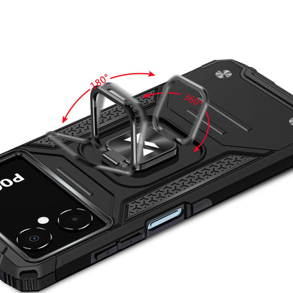 Wozinsky Ring Armor case for Samsung Galaxy A03 armored cover magnetic holder ring black_4
