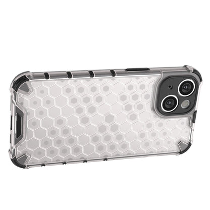 Honeycomb case for iPhone 14 armored hybrid cover transparent_10