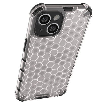 Honeycomb case for iPhone 14 armored hybrid cover transparent_12