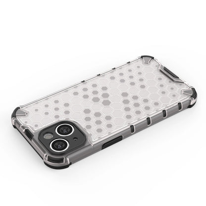 Honeycomb case for iPhone 14 armored hybrid cover transparent_8