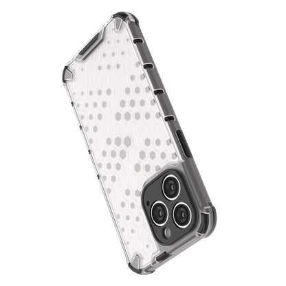 Honeycomb case for iPhone 14 Pro Max armored hybrid cover blue_10