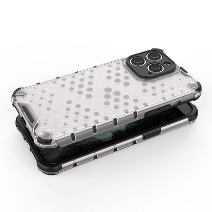 Honeycomb case for iPhone 14 Pro Max armored hybrid cover blue_1