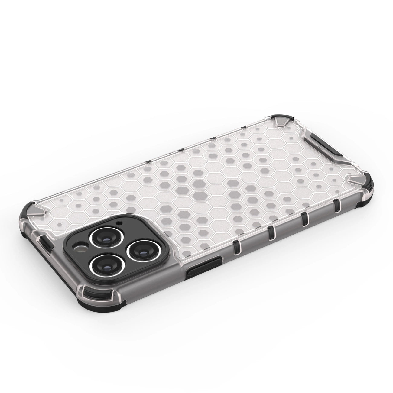 Honeycomb case for iPhone 14 Pro Max armored hybrid cover blue_8