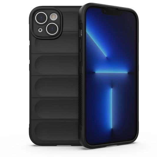 Magic Shield Case case for iPhone 14 Plus flexible armored cover black_0