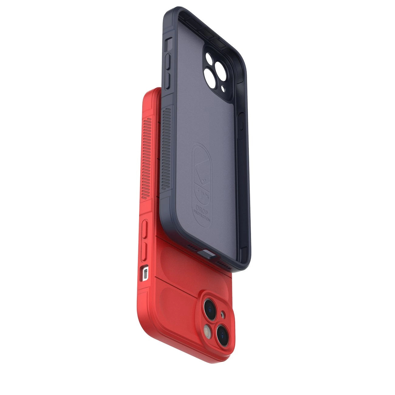 Magic Shield Case case for iPhone 14 Plus elastic armored case in burgundy_17