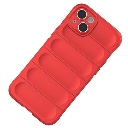 Magic Shield Case case for iPhone 14 Plus elastic armored case in burgundy_26