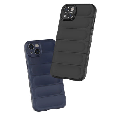 Magic Shield Case case for iPhone 14 Plus elastic armored case in burgundy_27