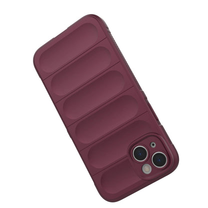 Magic Shield Case case for iPhone 14 Plus elastic armored case in burgundy_7