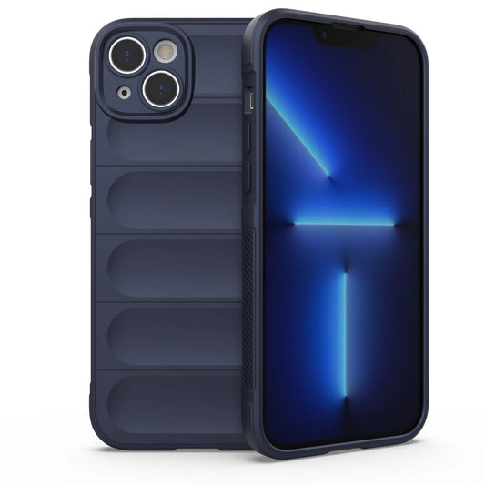 Magic Shield Case case for iPhone 14 Plus flexible armored dark blue cover_0