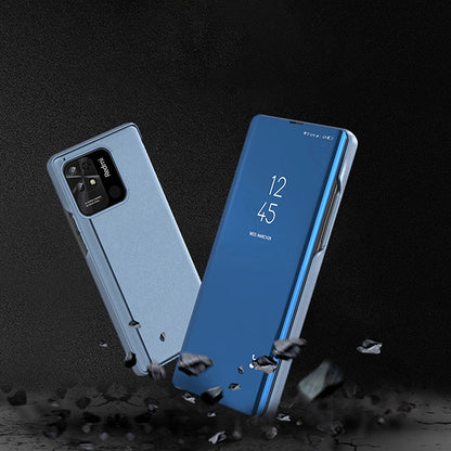 Clear View Case cover for Xiaomi Redmi 10C cover with a flap black_8