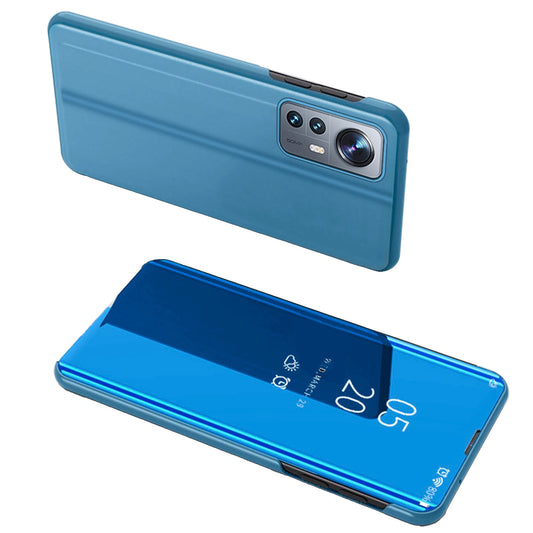 Clear View Case cover for Xiaomi 12 Lite blue flip cover_0