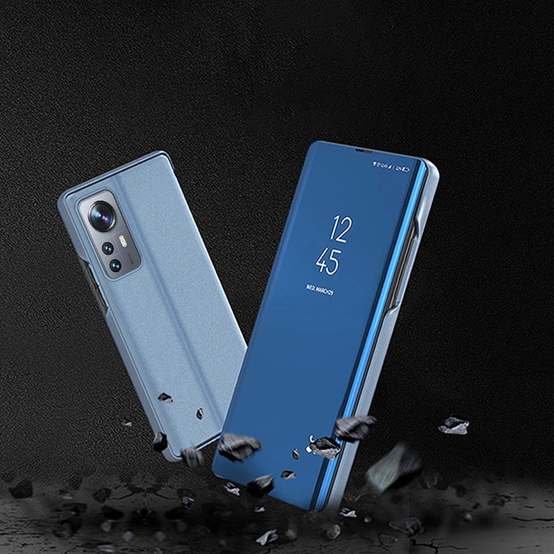 Clear View Case cover for Xiaomi 12 Lite cover with a flap black_8