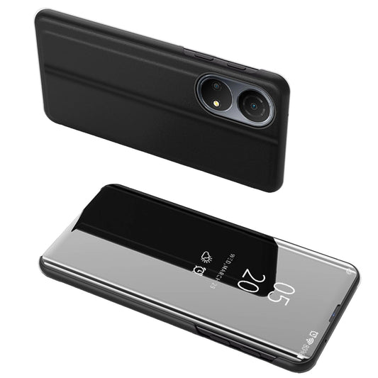 Clear View Case case for Honor X7 / Honor Play 30 Plus flip cover black_0