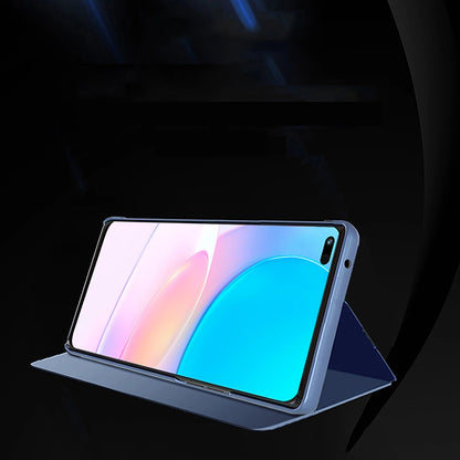 Clear View Case cover for Huawei nova 8i cover with a flap black_2