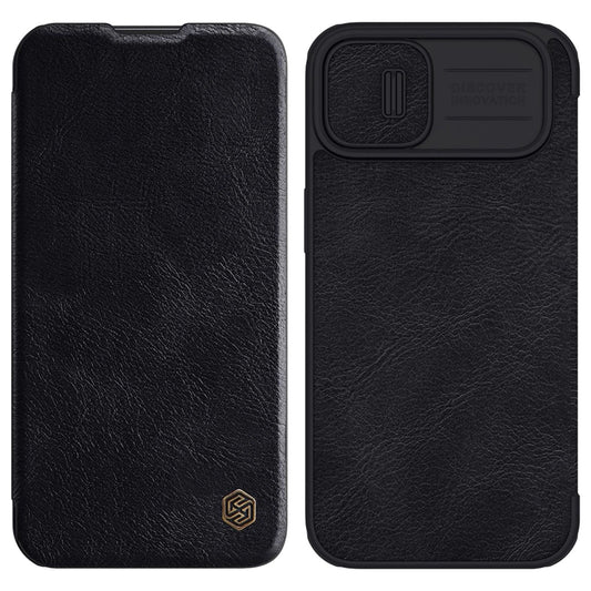 Case Nillkin Qin Pro Leather for iPhone 14 Plus (Black)_0